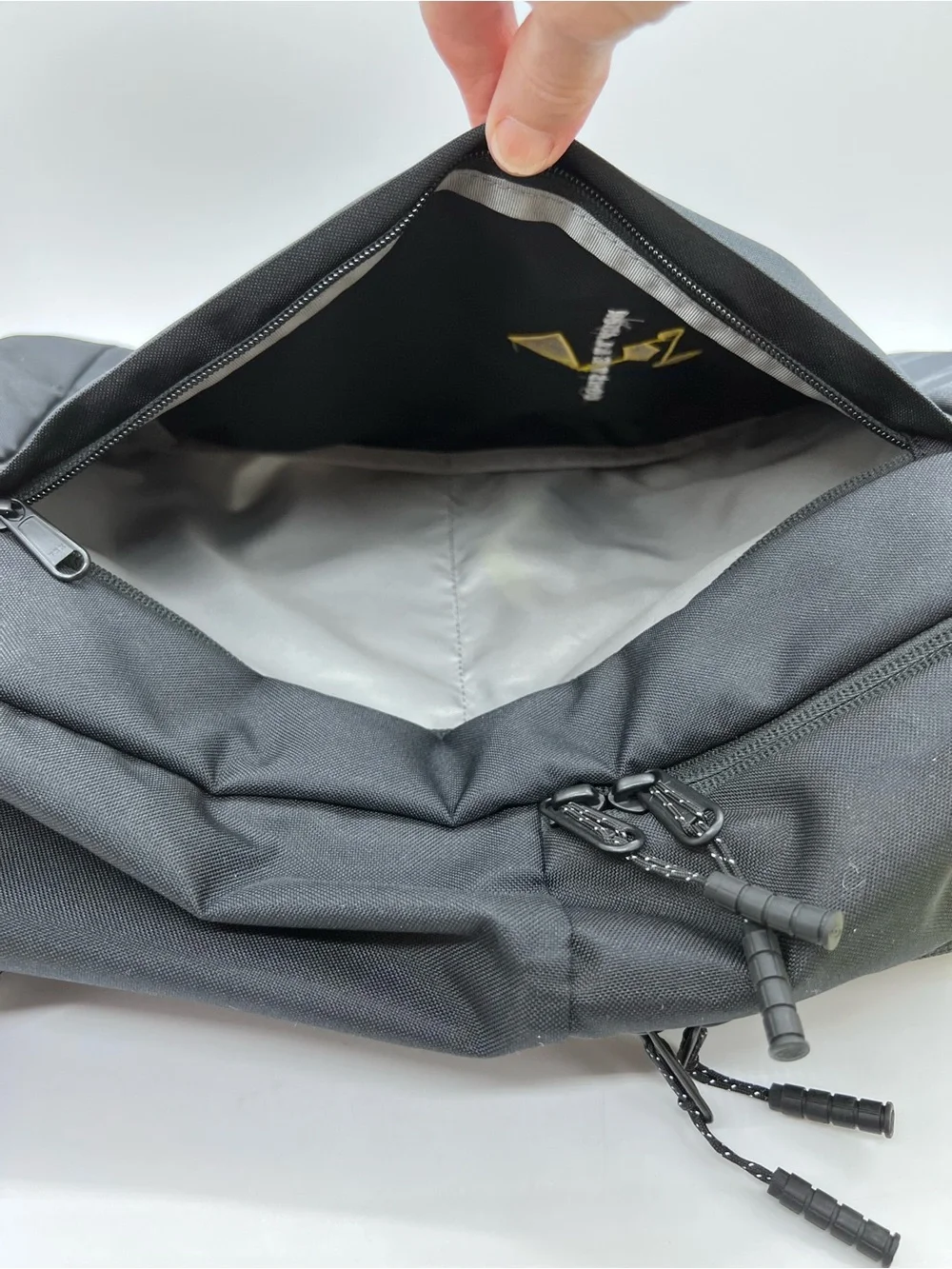 Timbuk2 Black Parkside Backpack with Yellow Constellation Logo NWT